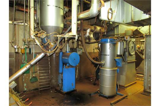 Vacu-Max System with hoppers, 5.5/10hp blower