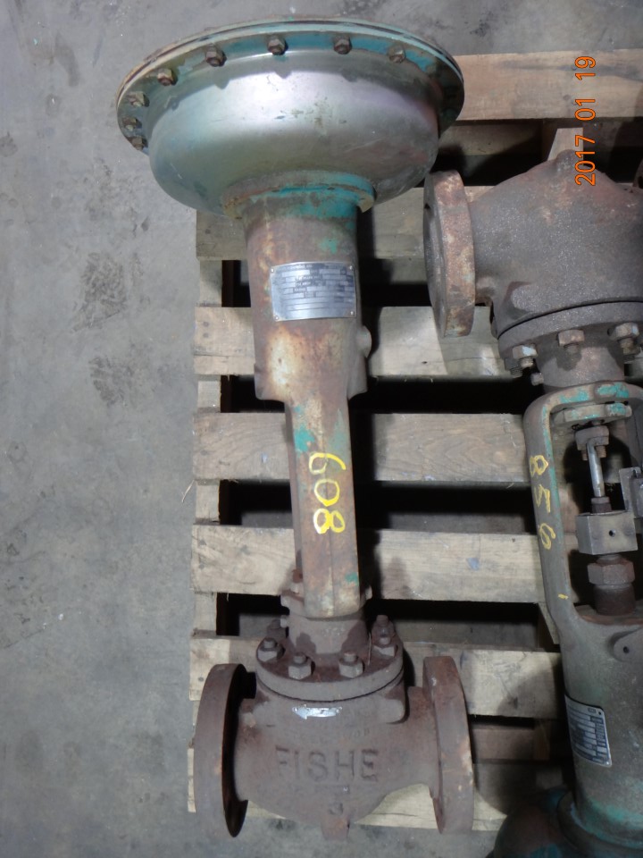 Fisher 3", Class 600, WCB, Control Valve