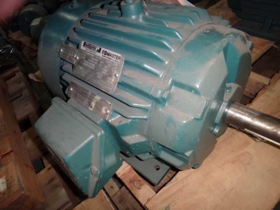 Reliance 1 hp, 900 rpm, 213T frame motor