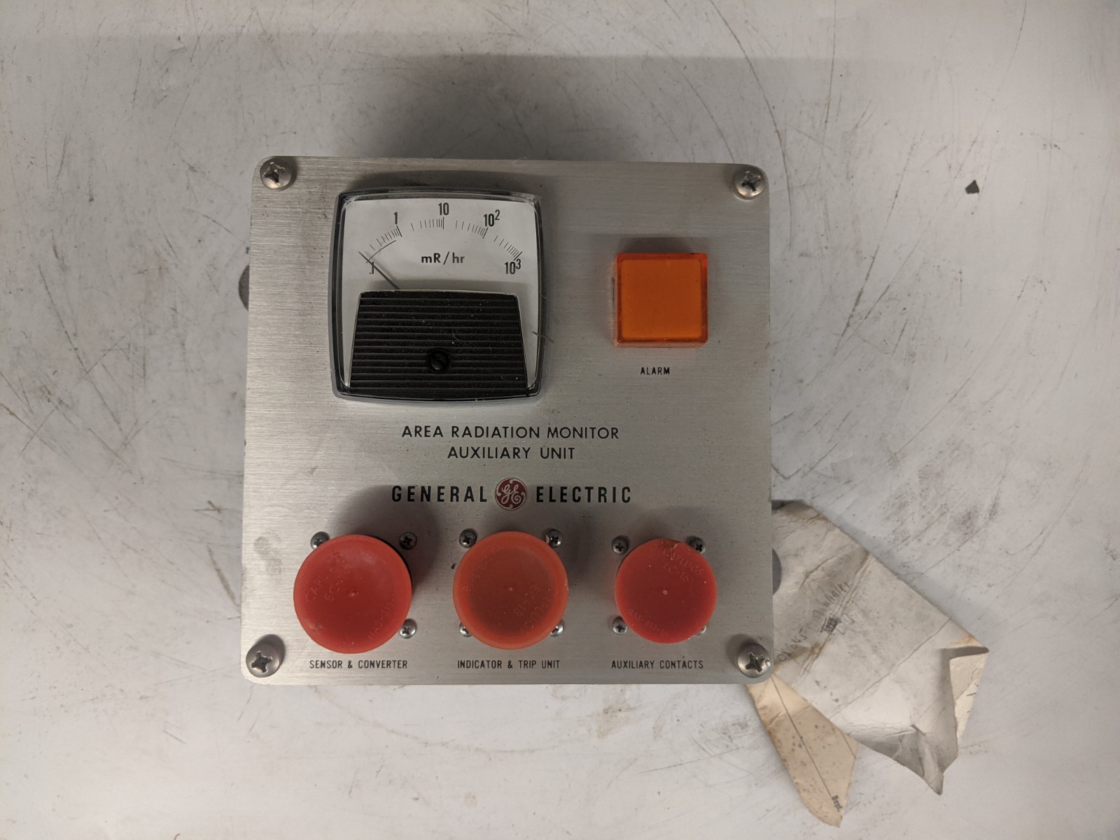 General Electric 237X892G002 Area Radiation Monitor