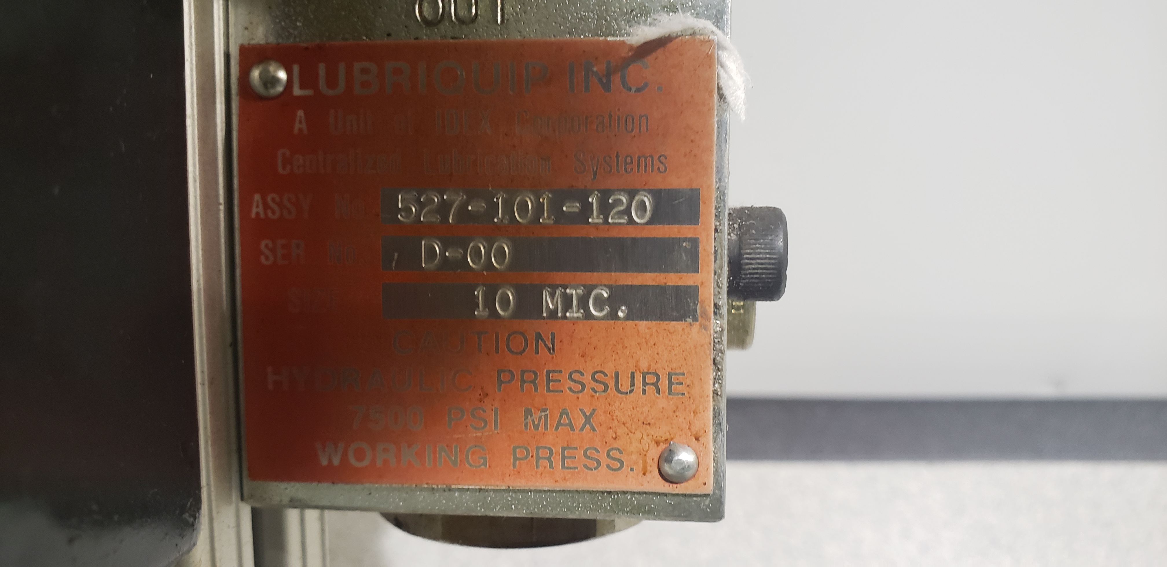 Lubriquip InjectoFlo Pump Package E02, Transamerican Equipment Company