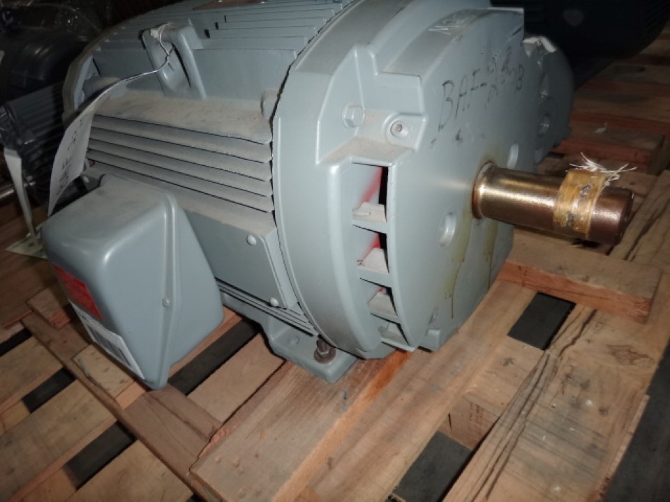GE 15 hp, 1800 rpm motor