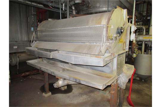Bauer rotostrainer, screen separator, 25