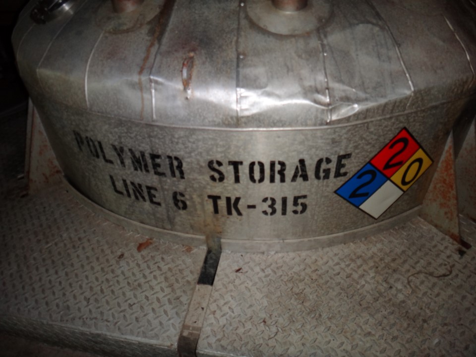 285 Gallon 304 Stainless Tank with Agitator