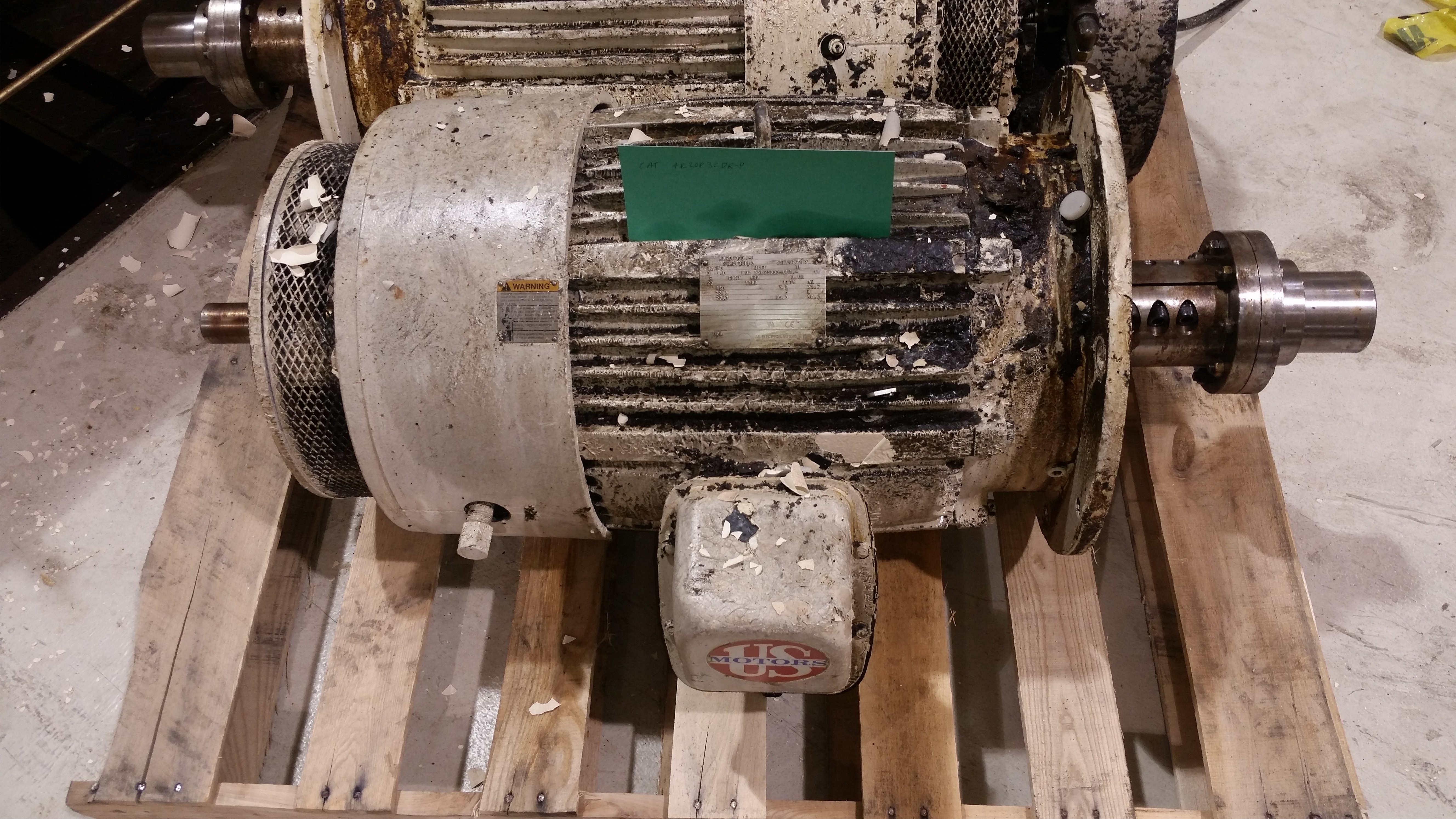 US Motors 20HP; 1180RPM; 460V; Frame: 326UD D02 99025933-001R-06