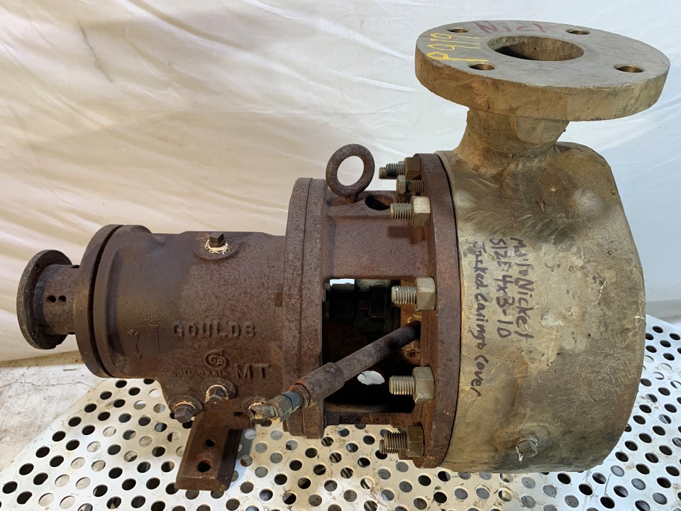 Goulds 3196MT 4x3-10 NI Centrifugal Pump, Nickel, Jacketed ...