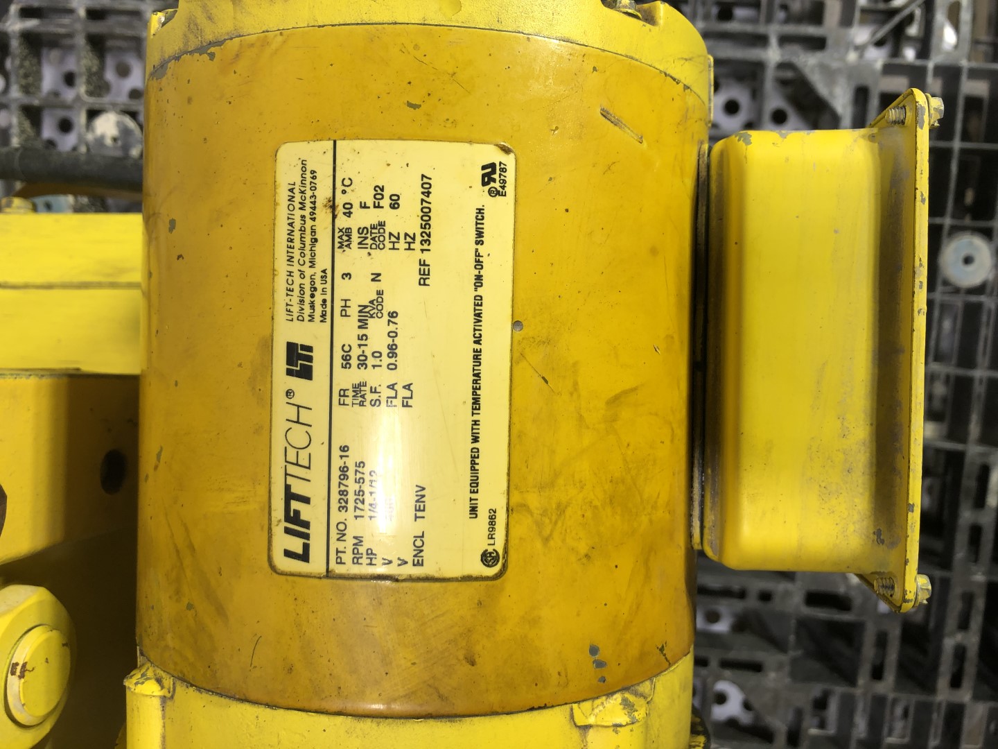 Yale 2 Ton Hoist with Motor Driven Trolley 14/5 FPM Y80L02020S14 ...