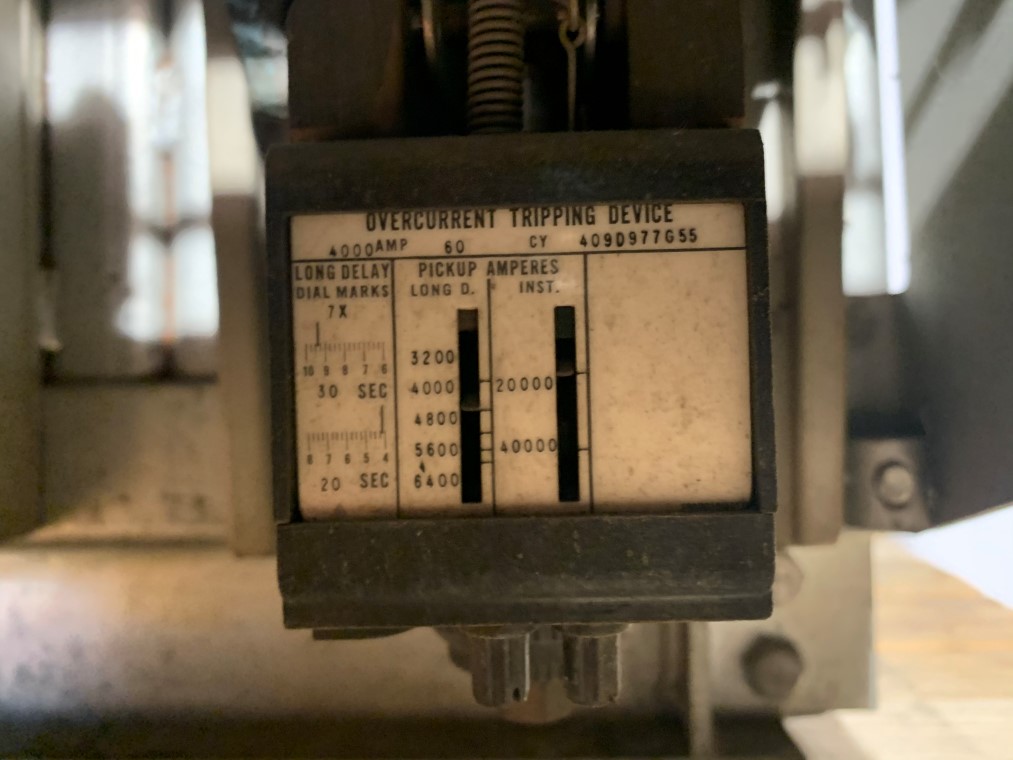 Westinghouse DB100 Air Circuit Breaker, Transamerican Equipment Company