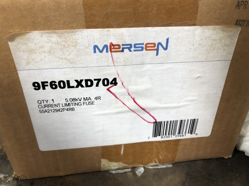 Mersen R422 Mersen 55A212942P4RB Current Limiting Fuse, Transamerican Equipment Company