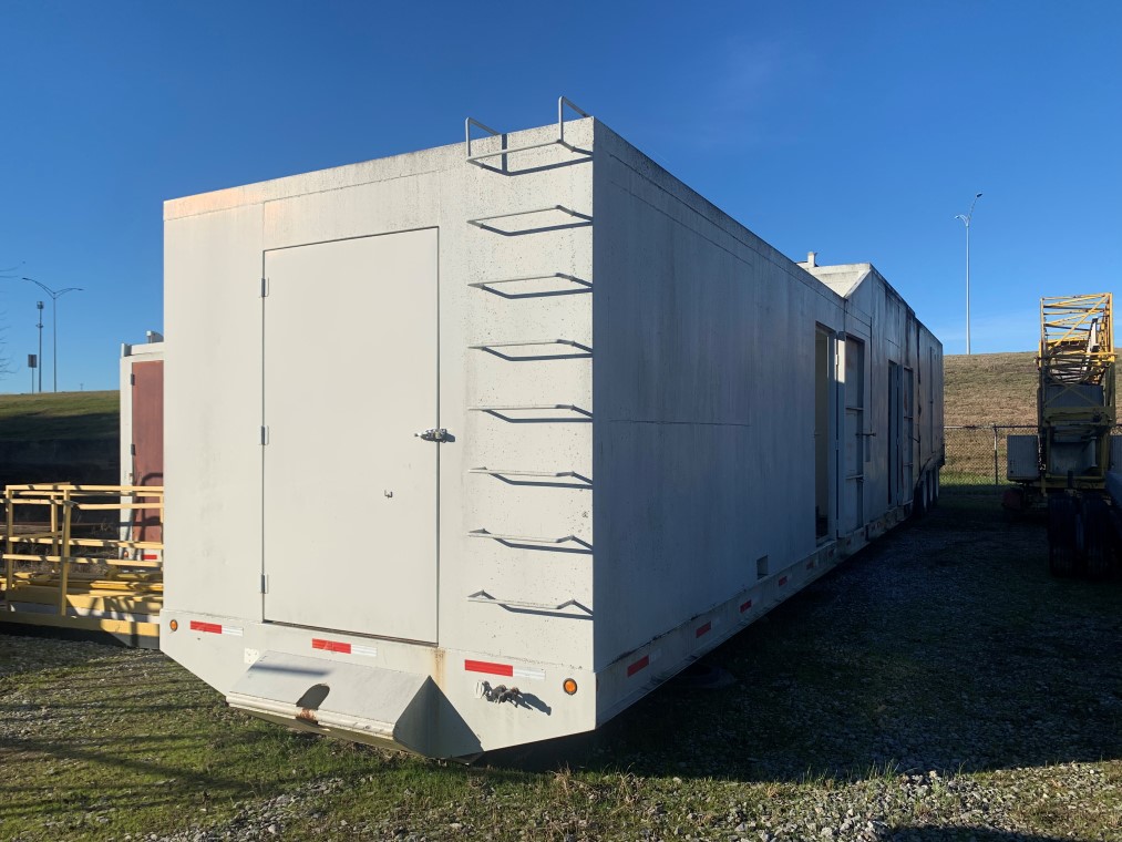 2008 Overbilt 60’ Tri-Axle Steel Enclosed Trailer, Transamerican ...