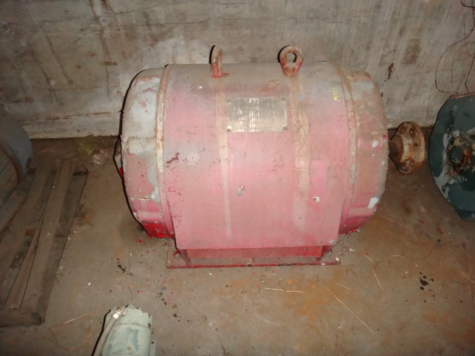 WestingHouse 400 HP, 1200 RPM, Electric Motor