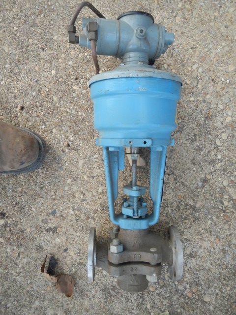 Hammel Dahl 1" 150 Rating, 316 Stainless Flanged Control Valve
