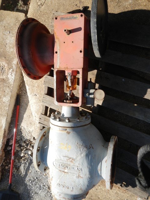 Masoneilan 8" 150 Rating, Carbon Steel Flanged Control Valve ...