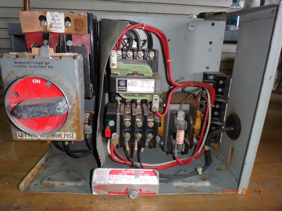 General Electric 7700 series size 1 Motor Control Buckets